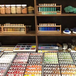 【全系列】常乐堂天然矿物颜料矿石颜料唐卡中国画颜料油画颜料