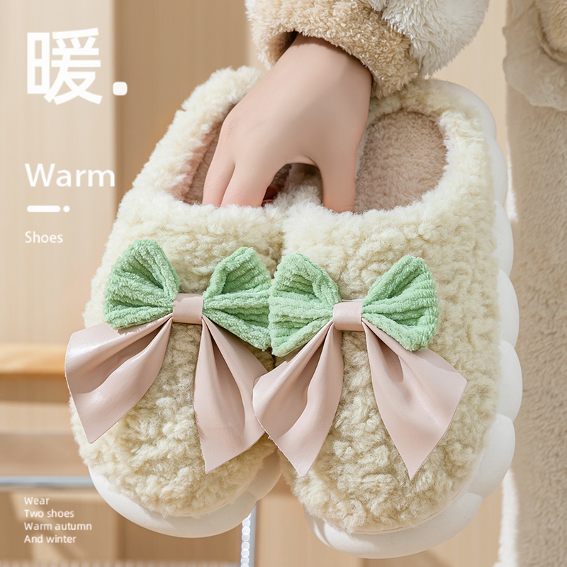 踩屎感棉拖鞋女士秋冬季2025新款