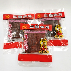靖江特产  三阳猪肉脯小正片肉脯 独立小包装散称500克 包邮