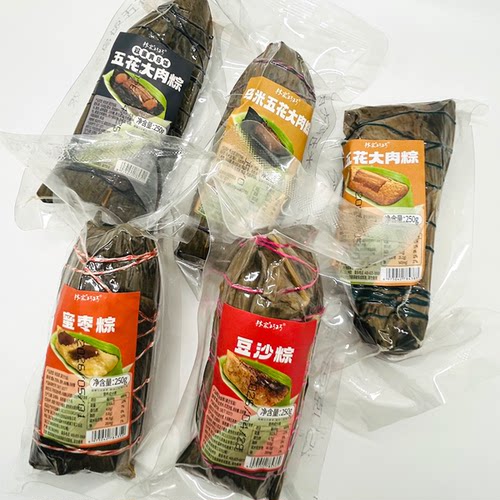 林家巧巧双蛋黄五花肉豆沙蜜枣