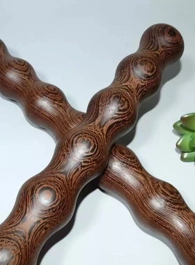 热销鸡翅木筋骨棒按摩葫芦棍腰酸背痛敲打全身保健刮痧经络擀筋棒