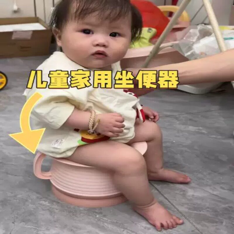 儿童马桶坐便器男童女宝宝家用便盆带盖子尿盆婴儿加厚痰盂蹲坑神