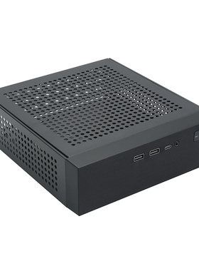 SKTC星开天M09迷你HTPC机箱工控机箱17*17主板机箱全新商务桌面
