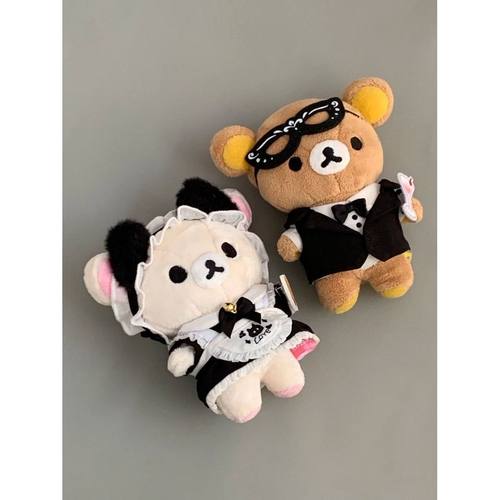 10cm娃衣新品“猫咪女仆”轻松熊公仔玩偶替换装原创现货无属性