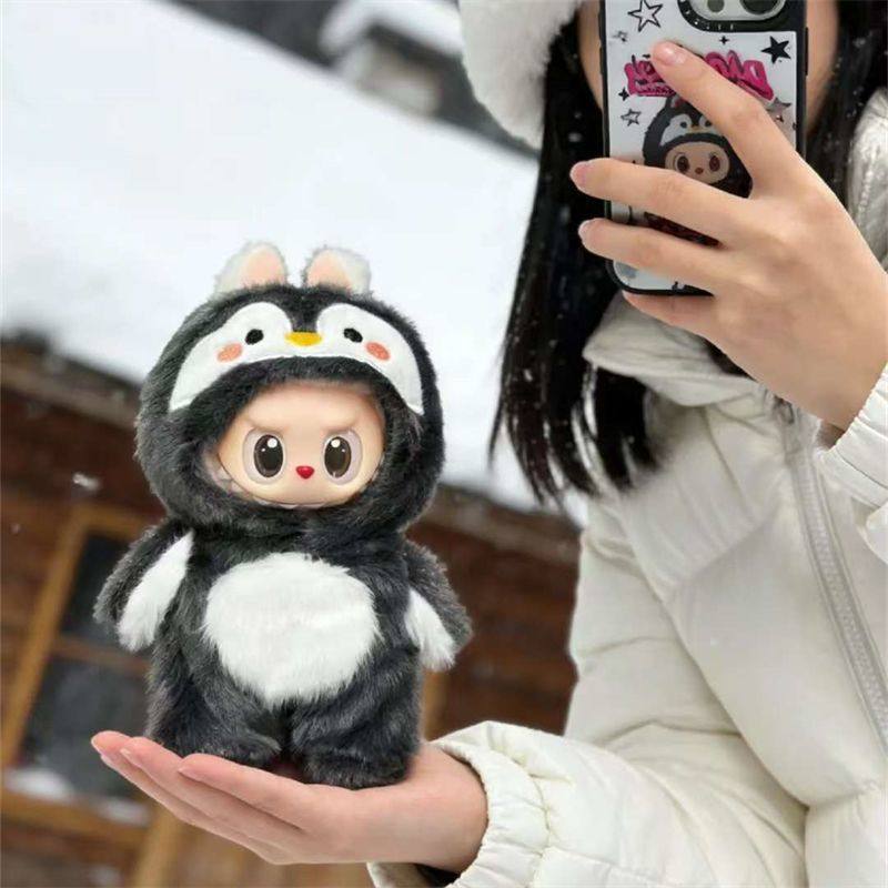 一二三代拉布布毛绒套装娃衣前方高能站姿玩偶搪胶毛绒企鹅娃衣,模玩/动漫/周边/娃圈三坑/桌游,潮玩娃衣,淘宝优惠券,粉丝福利购,淘宝优惠卷