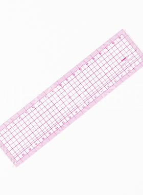 迪涵/DIHAN3020 20CM公制服装尺 方眼定规尺 拼布尺 缝份尺