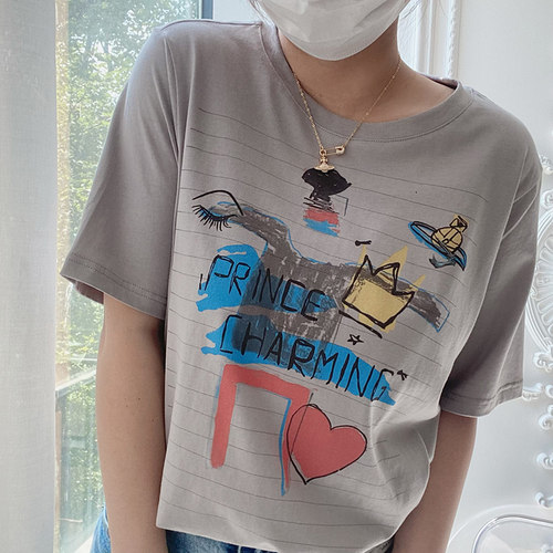 春夏英伦摇滚教母土星太阳印花