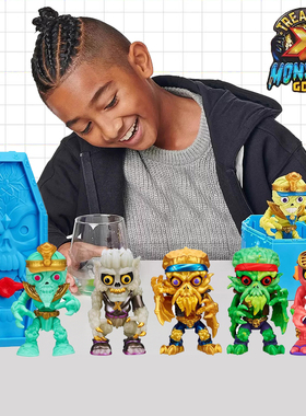 Treasure X宝藏冒险家吸血鬼棺木寻宝挖掘骷髅岛惊喜盲盒儿童玩具