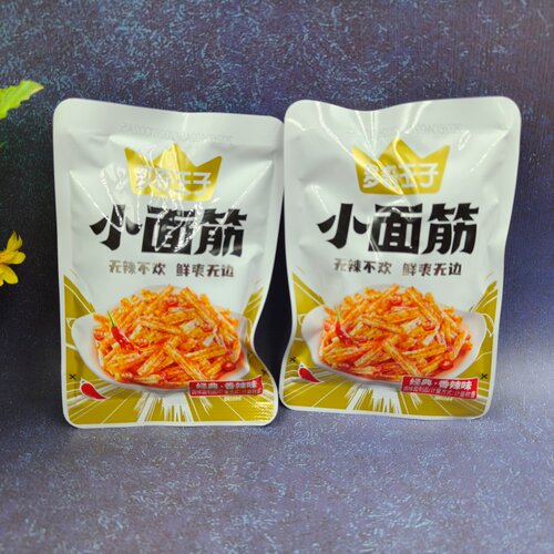 多奇王子香辣味小面筋小包装辣条辣味小零食500g面制品