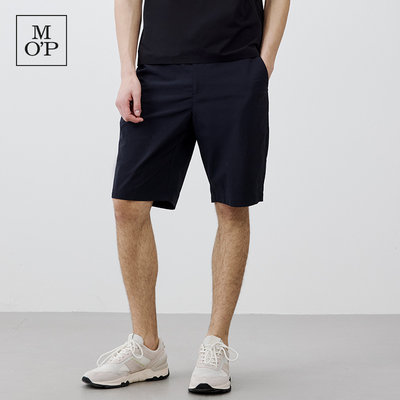 Marc O'Polo/MOP 2024夏季新款吸湿速干五分裤宽松商务休闲短裤男