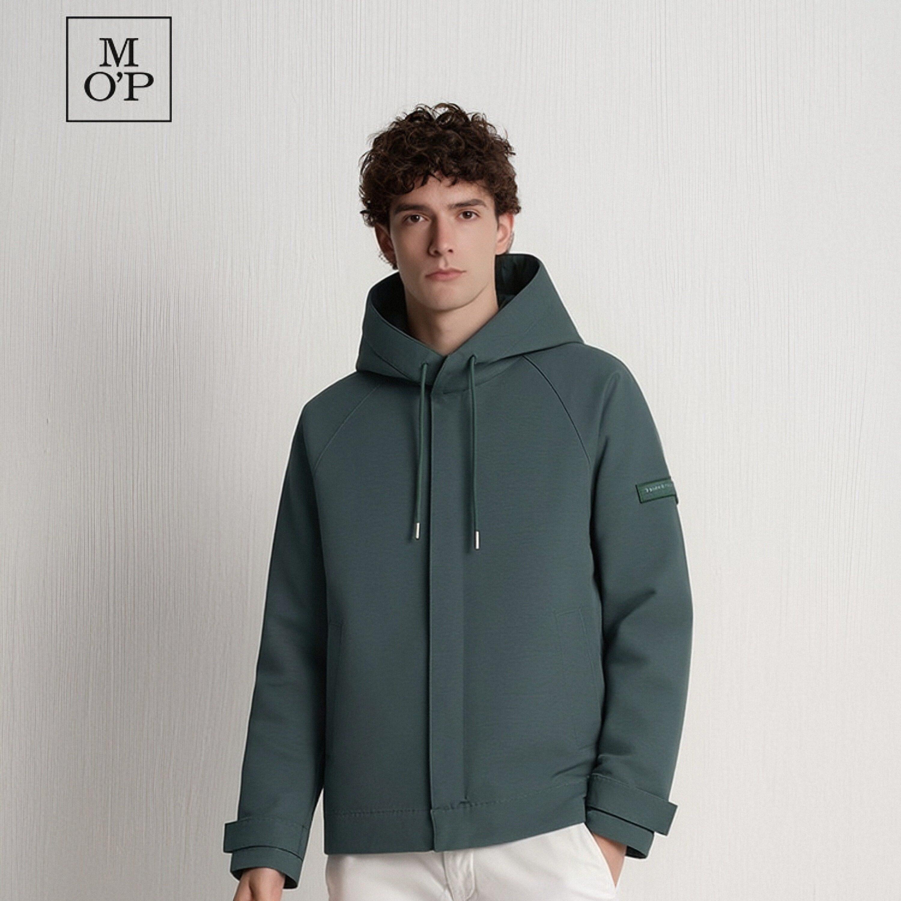 MarcO'Polo/MOP2026春季新款质感休闲户外防泼溅连帽夹克男装外套