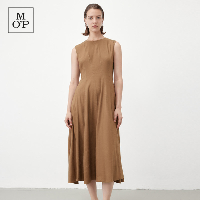 MarcO'Polo复古时尚收腰连衣裙