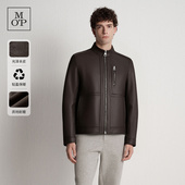 立领头层羊皮皮衣男士 Marc 真皮夹克上衣 MOP2025冬季 新款 Polo