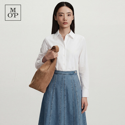 MOP时尚设计简约衬衫女上衣