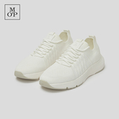 清爽透气排汗厚底百搭飞织休闲鞋 Polo 春季 Marc 时尚 MOP 新款 女