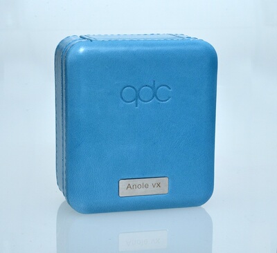 qdc Anole变色龙VX标配耳机盒 收纳盒 防震 磁吸皮质盒子