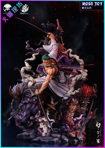 燃风流风和之国鬼神剑豪索隆手办