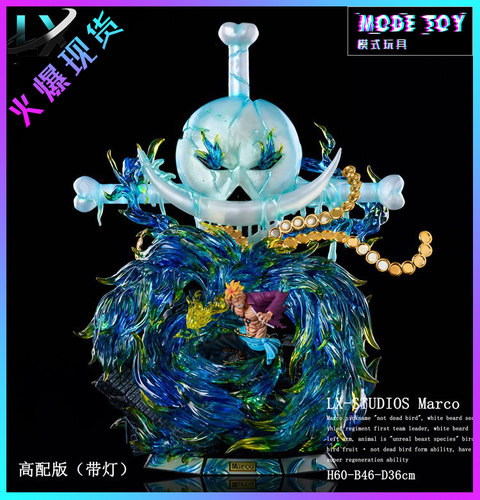 LX马尔科限量手办雕像GK