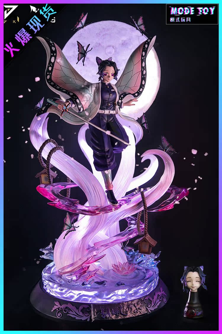 SDS简刻柱系列虫柱蝴蝶忍手办GK