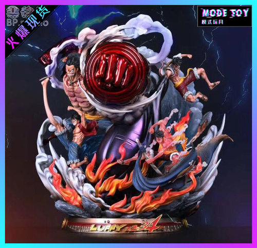 【模式玩具 MODE TOY】黑珍珠 路飞 海贼王限量手办GK