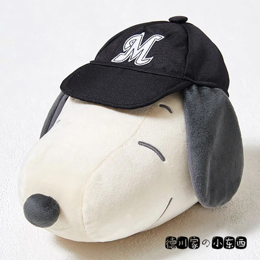 日本代购 snoopy 史努比 棒球帽 M 可爱 健身负重 公仔 锻炼 娃娃