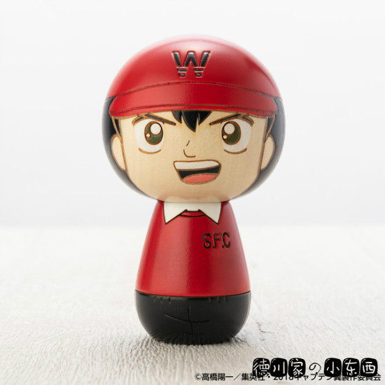 日本代购 卯三郎 足球小将翼 若林源三 可爱 卡通 木偶 娃娃 摆件