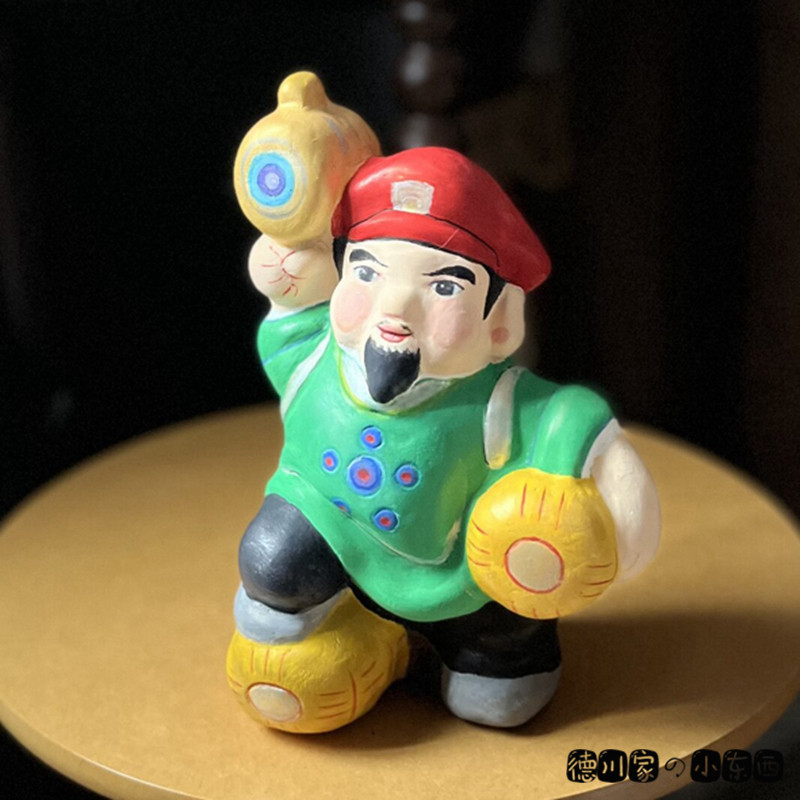 日本代购 匠人手工 好运宝槌大黑天 可爱 民俗 和风 工艺 摆件