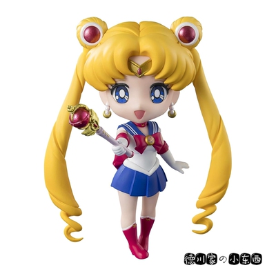 日本代购 美少女战士 水滨月 可爱 Q版 大头 手办 娃娃 玩偶 摆件