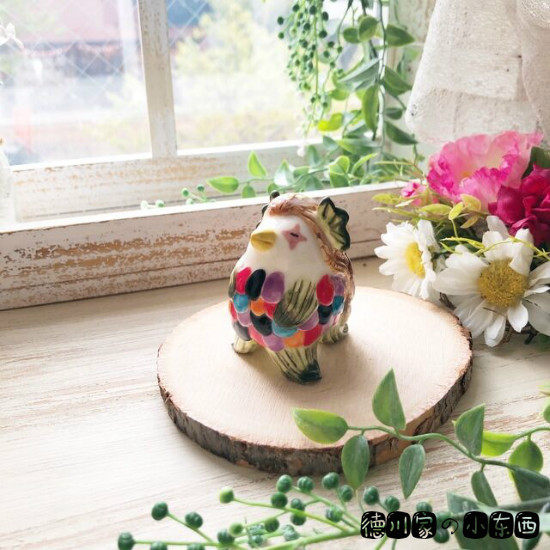 日本代购 匠人手工 疫病退散的小妖怪 可爱q萌治愈 迷你 陶瓷摆件