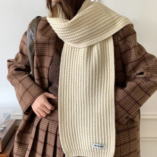 韩版ins纯色简约百搭毛线小围巾女秋冬季保暖学生短款针织围脖男,服饰配件/皮带/帽子/围巾,围巾/丝巾/披肩,淘宝优惠券,粉丝福利购,淘宝优惠卷