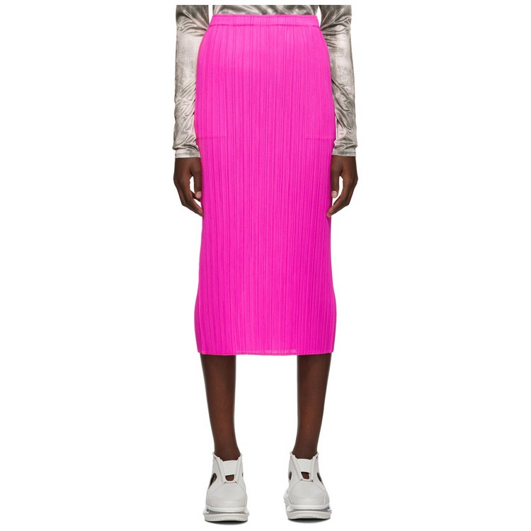 Pleats Please Issey Miyake/女士粉色半身裙 190726ss3127|ruв категории Женская одежда, юбка - от Buy2taobao.com для оказания профессиональной услуги покупки агента Taobao