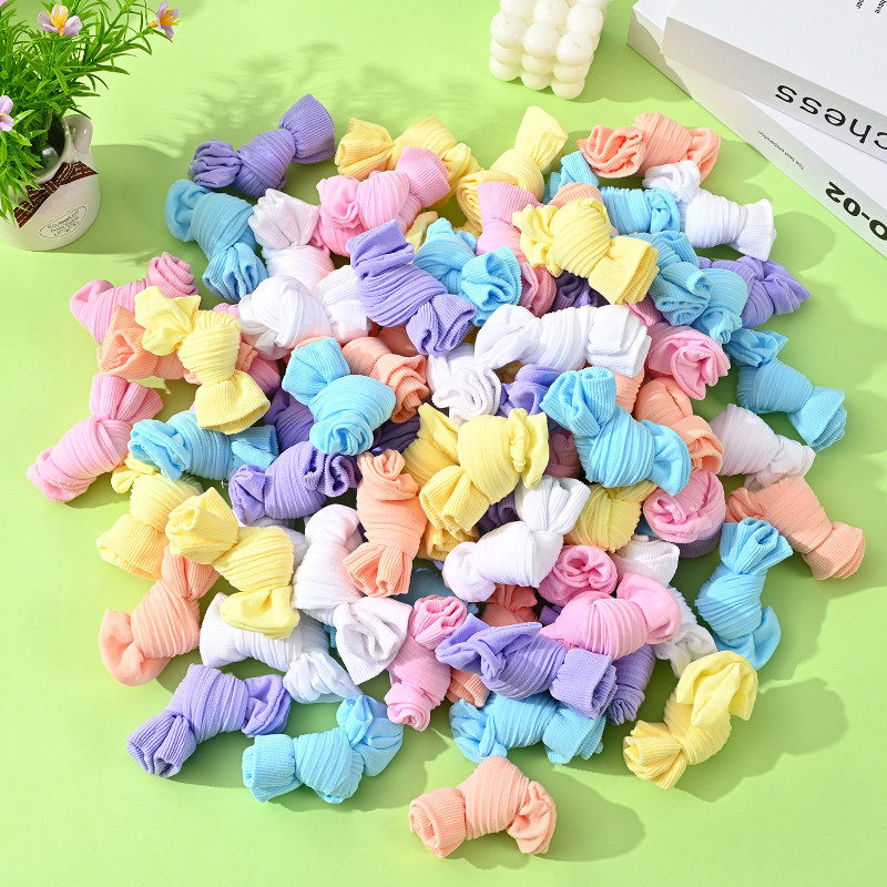 男女大童夏季儿童糖果短筒袜学生游乐场彩色可爱专用袜子