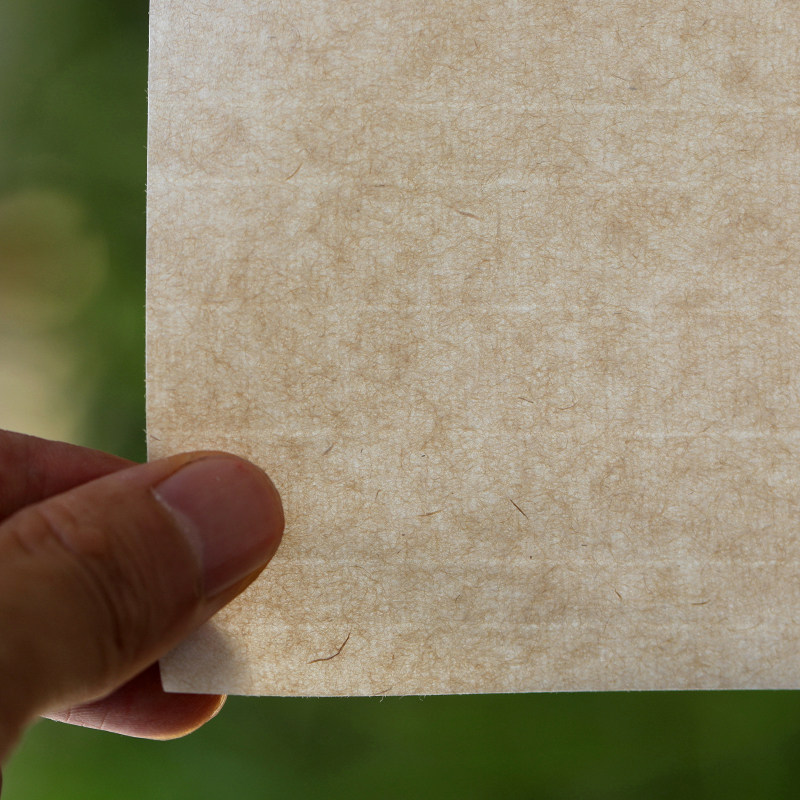 长书 楮皮纸 黄麻纸安徽泾县宣纸半生半熟小楷书法作品纸中楷大楷生