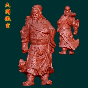 圆雕图三维图STL雕刻3D打印素材立体图精雕 关公A37