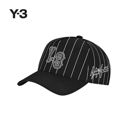 Y-3山本耀司条纹棒球帽男女同款