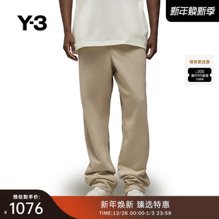 宽松口袋直筒长裤 Y3山本耀司秋冬季 休闲卫裤 IV5575 男士