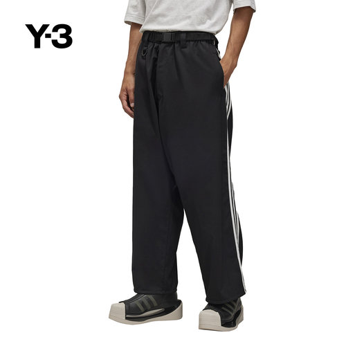 Y-3/Y3山本耀司男士时尚休闲条纹长裤IW7455