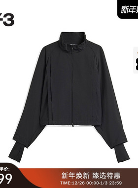 Y-3/Y3山本耀司2025秋季新品女士休闲拉链立领夹克外套KC8356