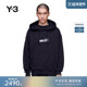 Y3山本耀司男女同款 休闲印花连帽卫衣KR2208 2026春季 新款