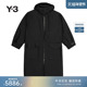 Y3山本耀司2025秋冬新品 女士简约宽松加绒连帽外套JV6779