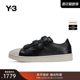 新品 时尚 休闲鞋 男女同款 Y3山本耀司2025秋季 魔术贴板鞋 JQ5001