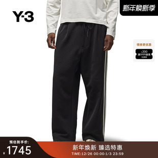 百搭宽松直筒长裤 男女休闲裤 Y3山本耀司秋冬季 子IZ3120