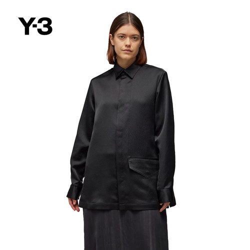 [热销补货]Y-3/Y3山本耀司春夏季女士时尚休闲纯色衬衫IN4397