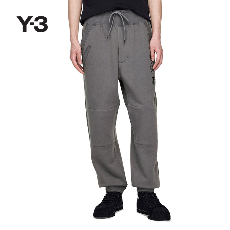 Y-3/Y3山本耀司2025秋季新品时尚潮流男士束脚休闲裤JZ0723