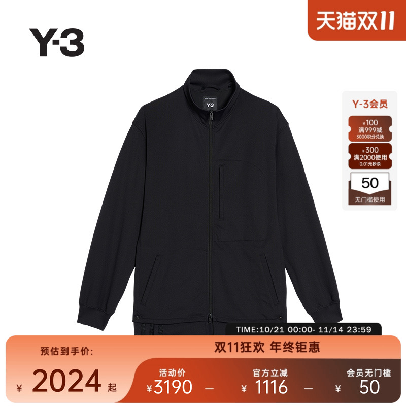 Y-3/Y3山本耀司2025秋冬男士时尚休闲立领夹克外套JN4989