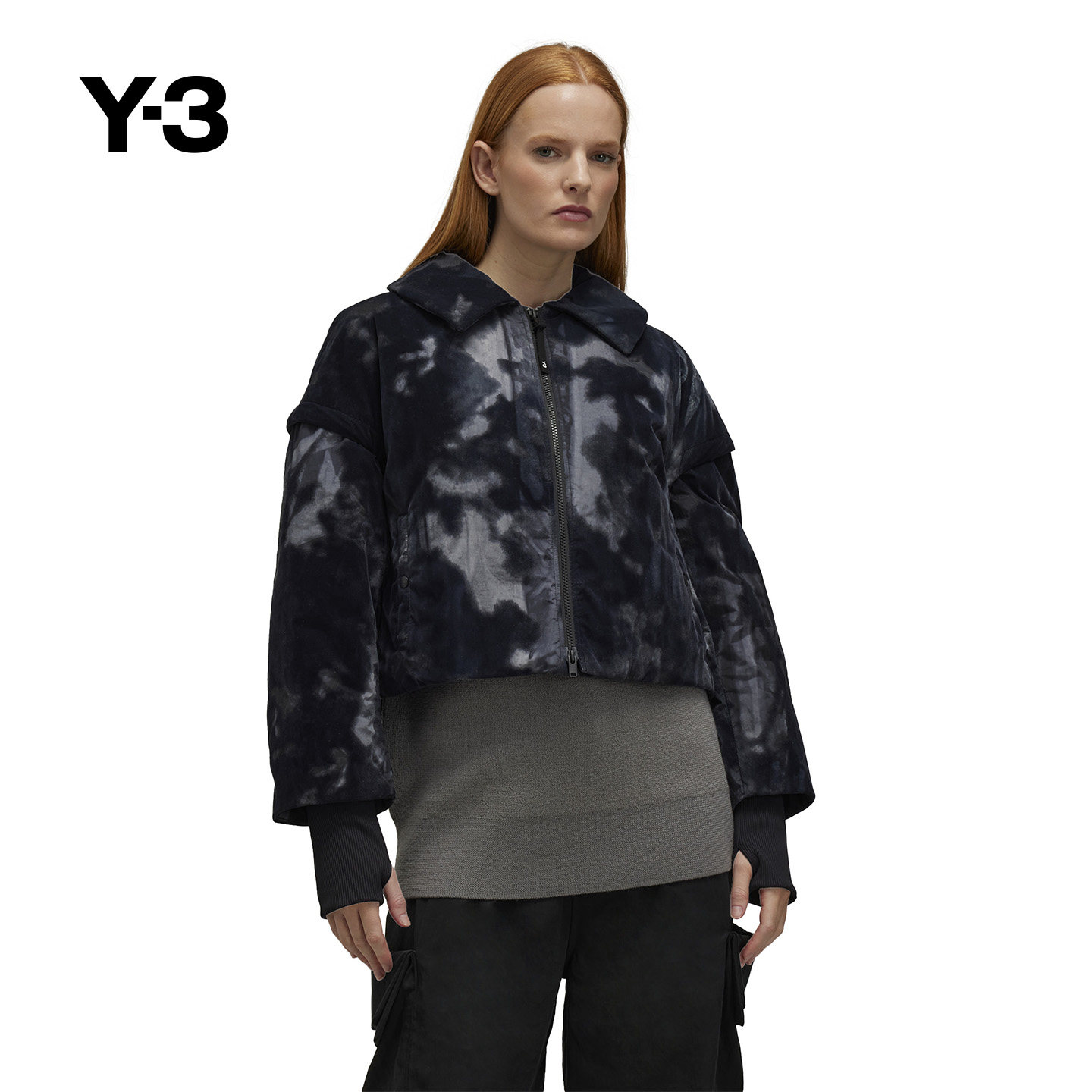 [抢先加购]Y-3/Y3山本耀司女士时尚休闲运动夹克外套IW7788