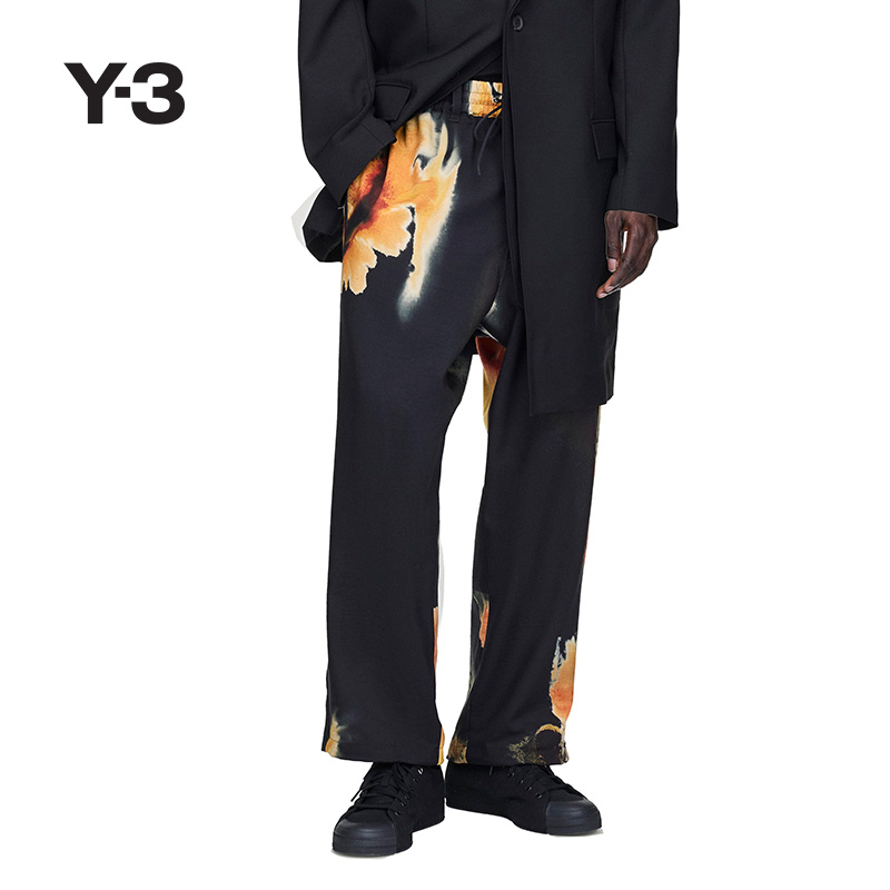 Y-3/Y3山本耀司2025秋季新品男士时尚休闲印花长裤休闲裤KA9620