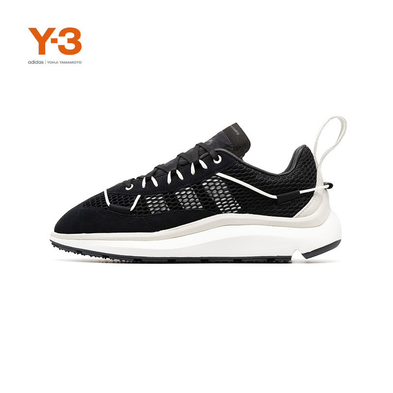 y-3/y3山本耀司时尚网格情侣款老爹鞋休闲健步鞋运动鞋子gw8652