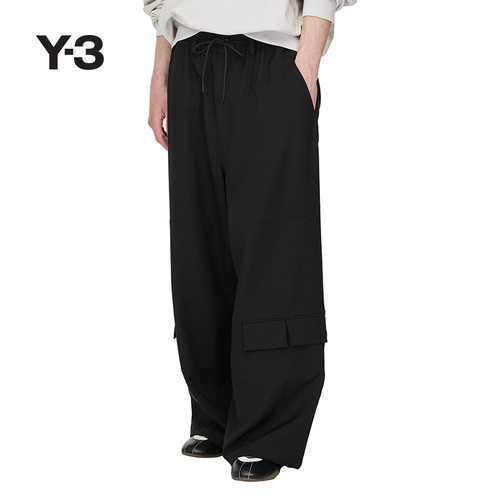 Y-3/Y3山本耀司春季新品男士时尚宽松休闲裤JX7292
