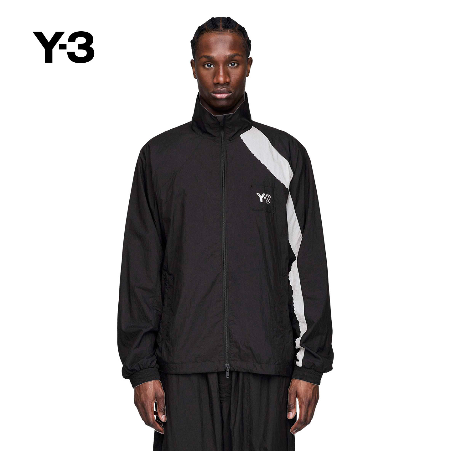 Y-3山本耀司男士机能拼色夹克
